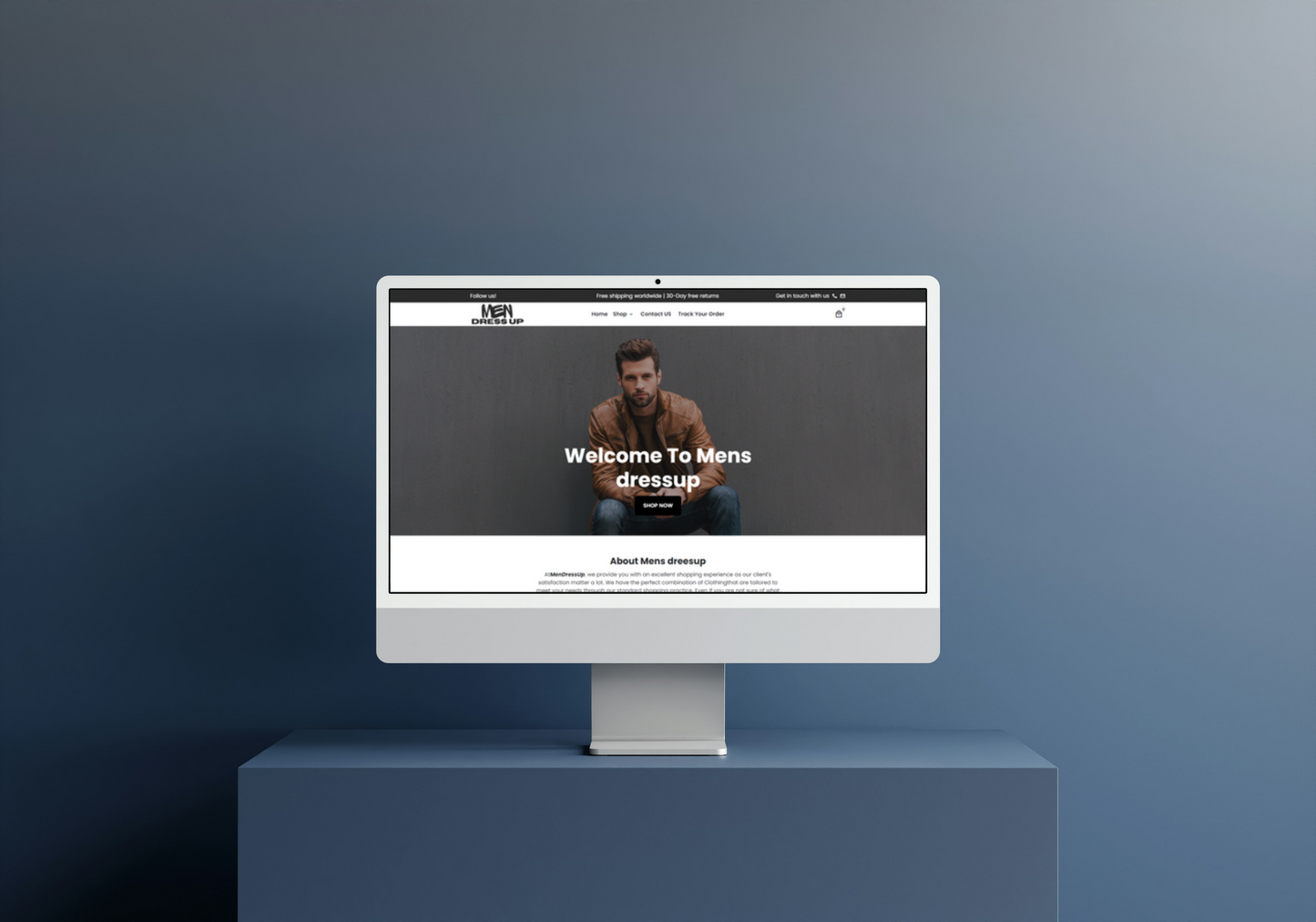 Men Dress up Men Clothing Store