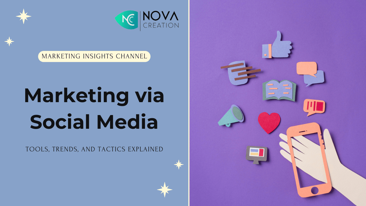 Marketing via Social Media: Tools, Trends, and Tactics